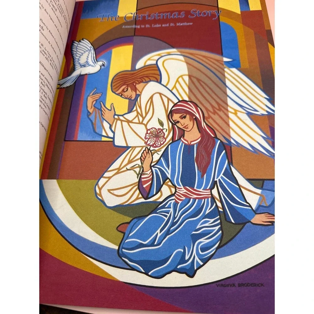 Vintage Christmas Annual Literature Art Book Augsburg Publishing 1985‎